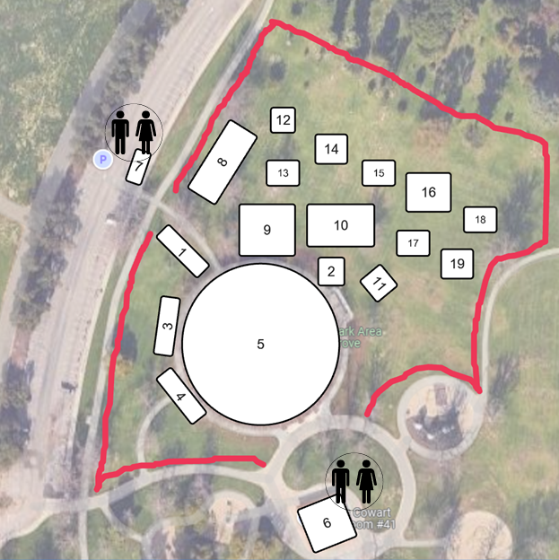 Mapa del evento
